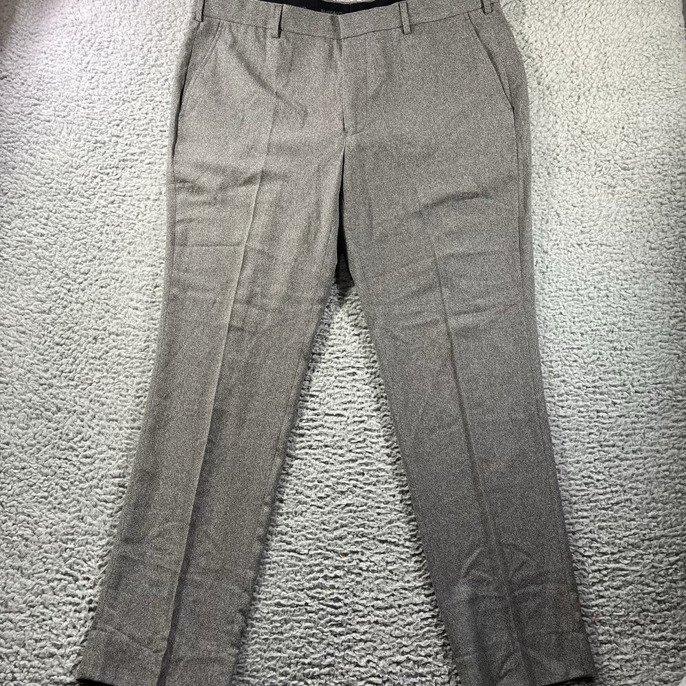 Buffalo David Bitton Mens Dress Pants 40x32 Gray Stretch Slacks New NWT